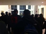 Protesters host a speak out on the first night of occupy Umass